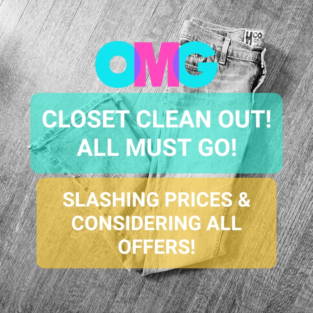 CLOSET CLEAN OUT!